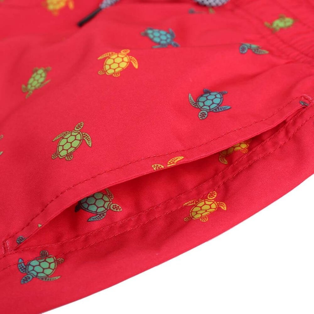 Boys' Swim Trunks Quick Dry Swimsuit with Liner Size 25 - Picture 3 of 6